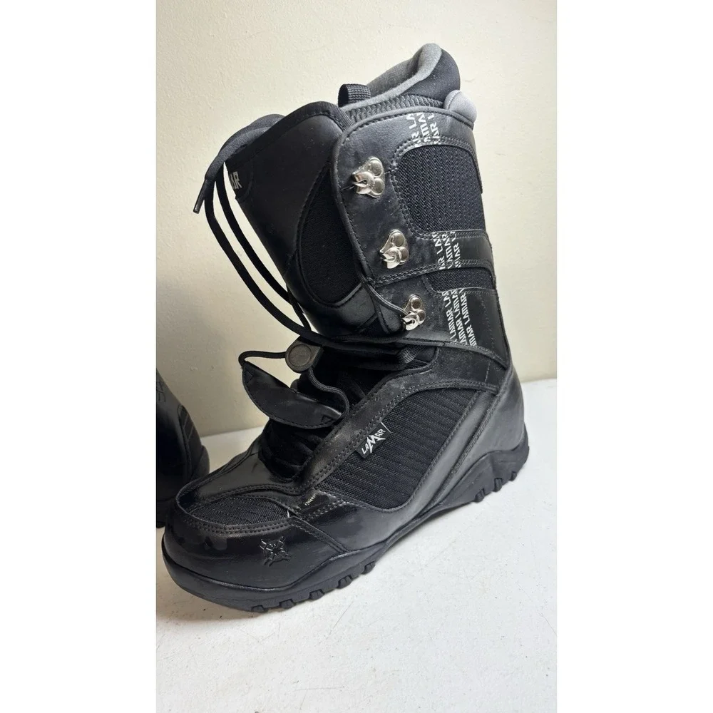 Lamar‎ Snowboard Boots Men's Size 10 Black Lace Up NEW NWOB